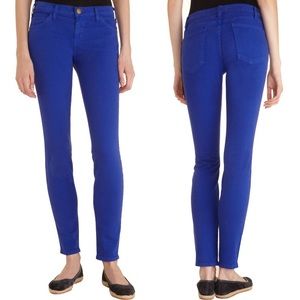 Current/Elliott | Royal Blue Skinny Ankle Jeans